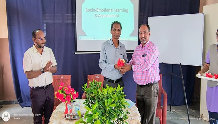 Session on "Social emotional learning and mentoring, Assessment and rubrics" by Mr. Yatheesha HV