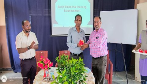 Session on "Social emotional learning and mentoring, Assessment and rubrics" by Mr. Yatheesha HV