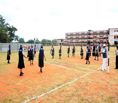 The school playground