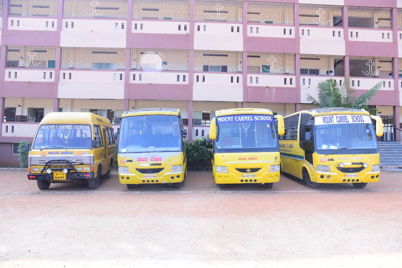 A Mount Carmel School bus